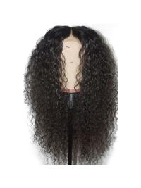 Curly Human Hair Wigs Pre Plucked Hairline 10"-22"