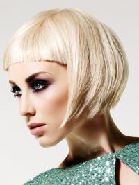 Short Blonde Human Hair Wigs 10 Inches Best Short Remy Human Hair Young Quality Fashion Wigs