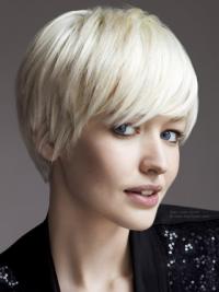 Short Human Hair Wigs 8 Inches Great Short Remy Human Hair Young Fashion Plus Wigs