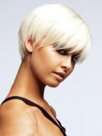 Short Straight Boycuts Wigs Natural 8 Inches Young Fashion Short Womens Boycut Hairstyles