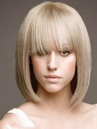 Bob Hair Full Lace Wigs Straight Chin Length Bobs Fashion Wigs For Women