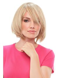 Straight Remy Human Hair 8"(As Picture) Blonde Top This From